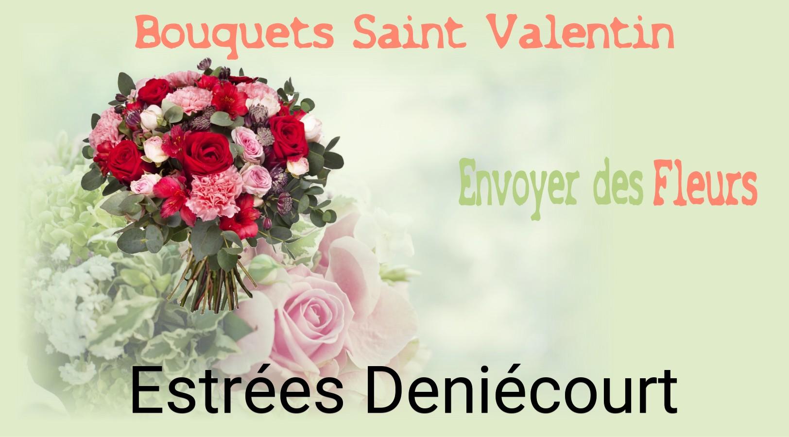 Roses de Saint-Valentin livrées à Estrées-Deniécourt